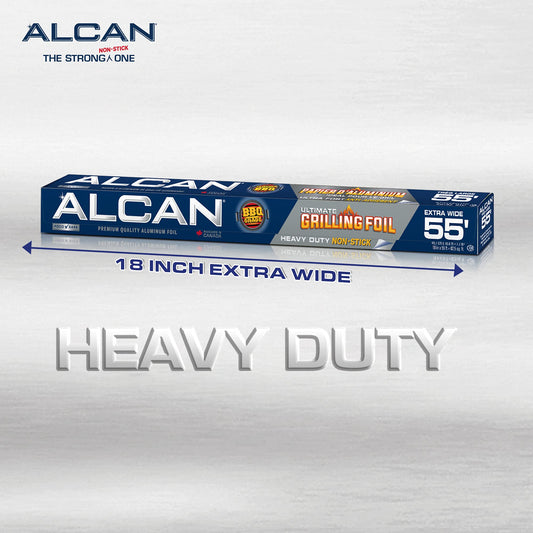 Alcan "extra wide" Ultimate Grilling Aluminum Foil, 55-ft